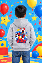 Shunya Fashion Playful Print Boy's Cotton Hoodie