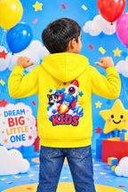 Shunya Fashion Playful Print Boy's Cotton Hoodie