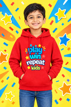 Shunya Fashion Playful Print Boy's Cotton Hoodie