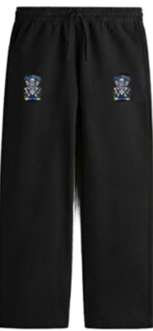Shunya Fashion Crafted Joy Embroidery Women's Sweatpants