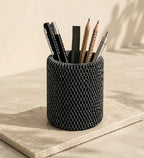 Generic Plastic Japandi Pencil Holder (Multicolor)