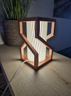 Generic Plastic Modern Copper LED Lamp (Multicolor)