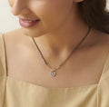 Generic Women's Brass Gold Plated V-Shape Solitaire Mangalsutra (Multicolor)-PID68289