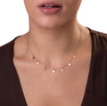 Generic Women's Pack of 2 Brass Gold Plated Star Charm Choker Necklace (Gold)-PID68300