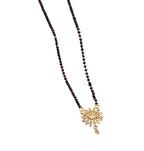 Women's Brass Gold Plated Radiant Sunburst Mangalsutra (Multicolor)-PID68303