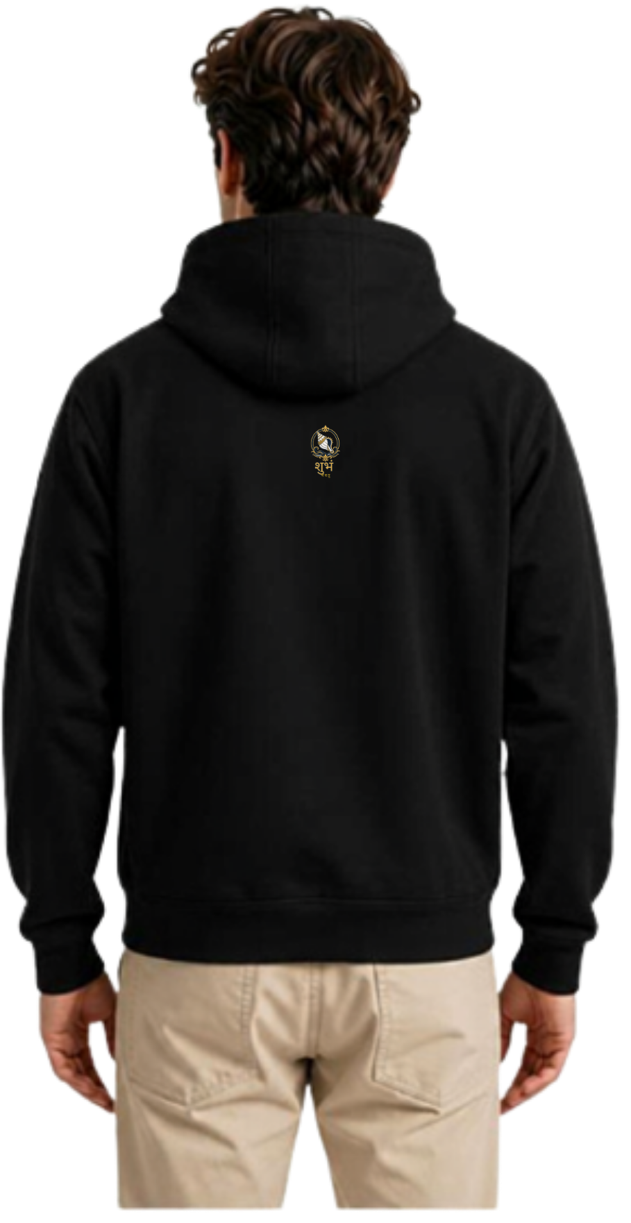 Shunya Fasion  Coastal Treasure  Embroidery  Premium Men's Zip Hoodie